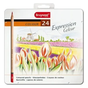 Lápices De Colores Bruynzeel Expression Colour Set 24 Unidades