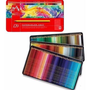Lapices Caran D´ache Supracolor Soft X 120 U Caja Metalica