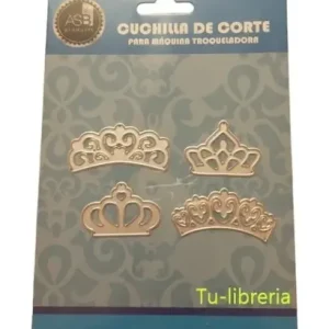 Scrapbooking Troqueles Coronas Caladas 4piezas