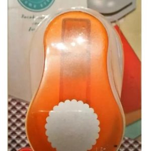 Troqueladora Circulo Con Scalop Goma Eva Asb 38 Mm.