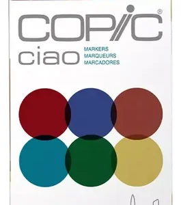 Marcadores Copic Ciao Tonos Joya Estuche 6 Doble Punta Alcohólicos