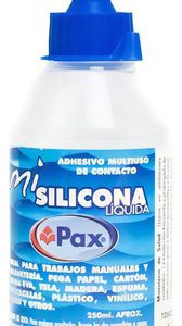 Silicona Líquida Transparente Pax Adhesiva 250ml Madera Tela