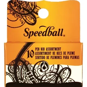 Plumas Speedball Set Surtido X 10 Plumas