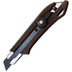 Cutter Cortador Con Cuerpo De Madera Olfa Wd-l Ajuste Rosca