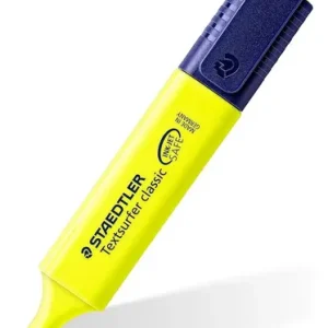 Resaltador Amarillo Staedtler Textsurfer Classic Punta Biselada X4