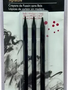 Lapices Carbon Sin Madera Set Giorgione X 3 Durezas