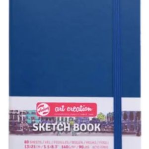 Libreta Art Creation Azul Marino 13x21cm 140gr 80hjas