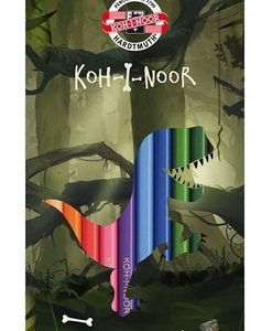 Lapices Koh-i-noor Dino X 12 Colores