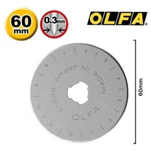 Cutter Rotativo Olfa Rb-60 Cuchilla Circular Repuesto 6cm