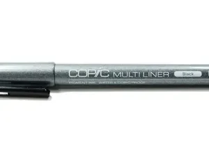 Marcador Copic Multiliner Cs Negro X Unidad
