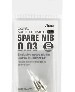 Puntas Copic Multiliner Sp 0.03 Blister X 2