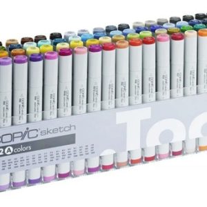 Marcadores Copic Sketch X 72 Linea A Doble Punta