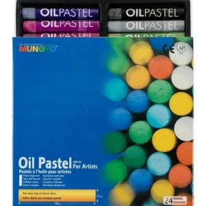 Pastel Al Oleo Mungyo X 24 Colores Tu-libreria