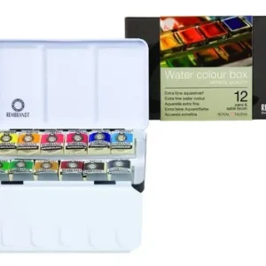 Acuarelas Profesionales Rembrandt X 12 Pastillas