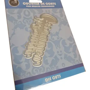 Troqueles Scrapbooking Cartel Mi Primera Comunion 1 Pieza