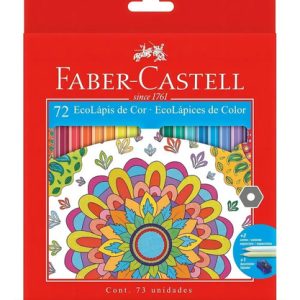 Lapices De Colores Eco X72 Largos Faber-castell