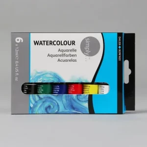 Acuarelas Daler Rowney Simply X 6 Colores