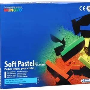 Tizas Pastel Mungyo 24 Colores Mp Tu-libreria
