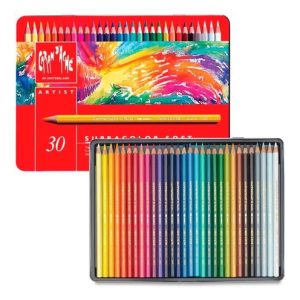 Lapices Caran Dache Supracolor Soft Acuarelables X 30 Lata