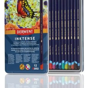 Lápices Acuarelables Derwent Inktense Pack 12 Colores 2b 2020
