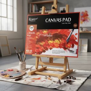 Block Canvas P/ Acrlico A3 10 Hjs Giorgione Tela De Algodon
