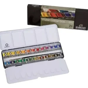 Acuarelas Profesionales Rembrandt X 24 Pastillas