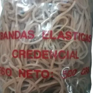 Bandas Elasticas Credencial Estandar. X 500 Grs. En Bolsa
