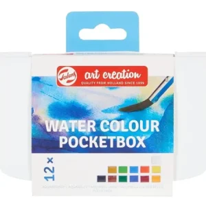 Acuarelas Talens Art Creation Pocketbox X 12 Colores Estuche