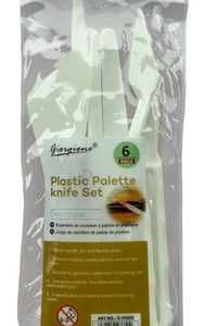 Espatulas Plastica Arcilla Ceramica Set X 6 Piezas Giorgione