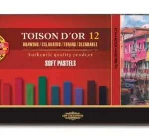 Koh-i-noor Tiza Pastel Blanda Toison D'or Pack 12 Unidades