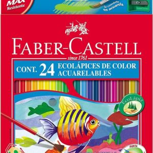 Lapices Faber Castell Acuarelables X 24 Ecolapices