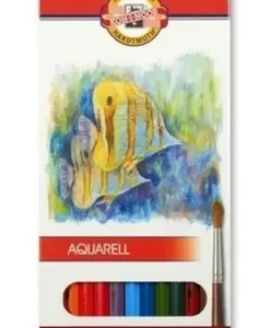 Lapices Koh-i-noor Acuarelable X 24 Escolar