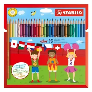 Lápices De Colores Stabilo Clásicos Surtidos Pack 30 Unidades Surtido