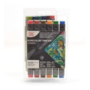 Kurecolor Marcadores Twin Ws X 12 Kc 3000 Colores Brillant