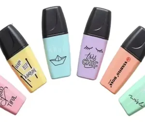 Resaltador Stabilo Mini Boss Pastel X 6 Unidades