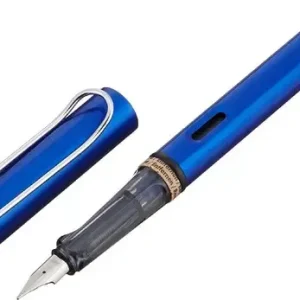 Lapicera Pluma Estilográfica Lamy Al-star De Aluminio Azul Marino Con Tinta Azul