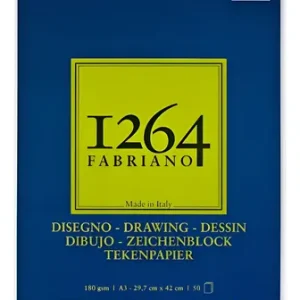Block Fabriano 1264 Dessin A3 Anillado 180 Grs 50 Hjs