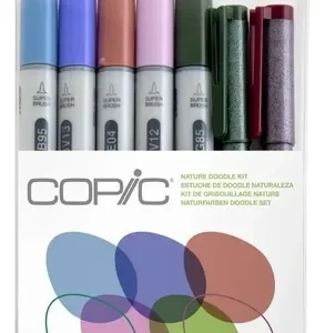 Marcadores Copic Ciao Set 7 Doble Punta Pincel Tinta Alcohol Nature