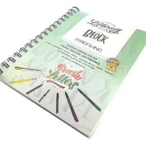 Lettering Block Fabriano A5 50 Hojas Combinadas