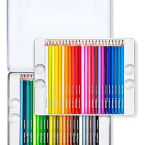 Set De Lapices X 48 Colores En Lata Metalica Staedtler
