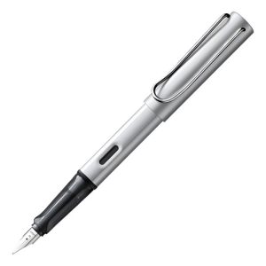 Lapicera Pluma Lamy Al Star White Silver Medium