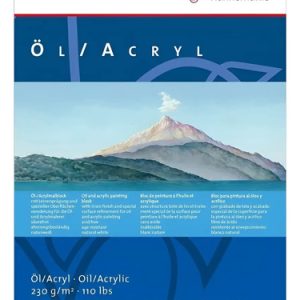 Bloc Hahnemuhle Oil Acrylic 24 X 32 Cm 10 Hojas 230 Grs