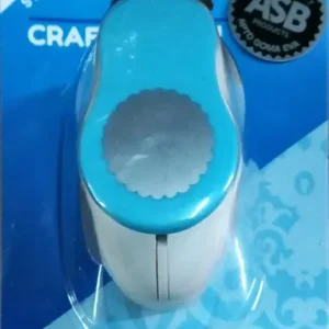 Troqueladora Circulo Festoneado Eva Asb 25 Mm. Prof