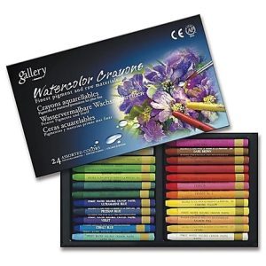 Crayones Acuarelables Mungyo Gallery 24 Colores Tu-libreria