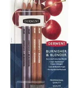 Set Derwent Burnisher And Blender X 6 Piezas