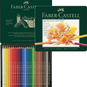 Lapices Faber Castell Polychromos X 24 Lata