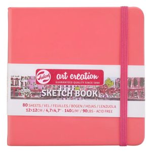 Cuaderno Sketch Art Creation Rojoc 140 Grs 12 X 12 Cm 80 Hs.