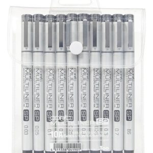 Set De 10 Multiliner Copic Sp 10a