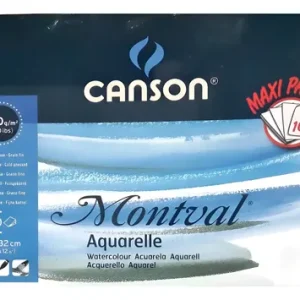 Canson Block Montval 300 Grs Grano Fino 24 X 32 Cm 100 Hojas