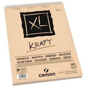 Canson Kraft Xl A4 90 Grs 60 Hojas